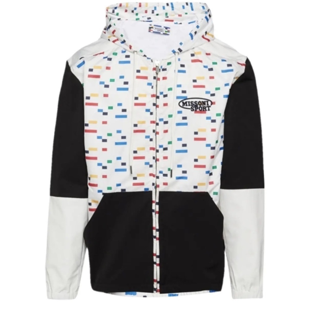 Missoni Sport printed unisex windbreaker jacket